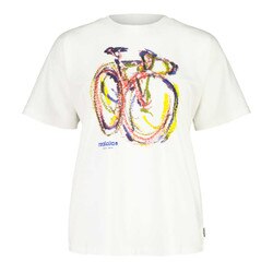 Maloja BonetteM TShirt Women's in Glacier Milk